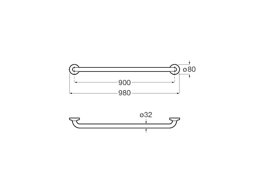 Поручень Roca Access Comfort 816930002 Поручень Roca Access Comfort 816930002