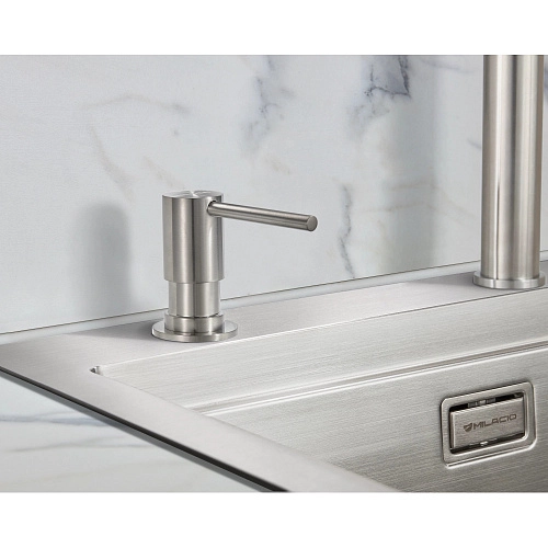 Дозатор жидкого мыла Milacio MCU.934.SS, нержавеющая сталь Дозатор жидкого мыла Milacio MCU.934.SS, нержавеющая сталь