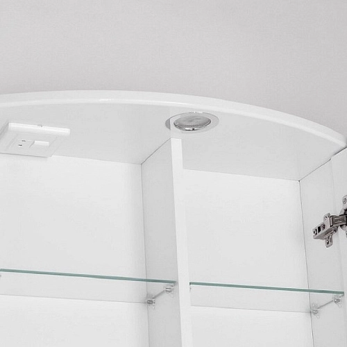 Зеркальный шкаф Style Line Жасмин 2 800/С, Люкс белый ЛС-000010036 Зеркальный шкаф Style Line Жасмин 2 800/С, Люкс белый ЛС-000010036