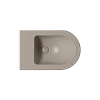 Биде подвесное GSI PURA серый беж матовый (8865105) Биде подвесное GSI PURA серый беж матовый (8865105)