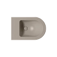Биде подвесное GSI PURA серый беж матовый (8865105) Биде подвесное GSI PURA серый беж матовый (8865105)