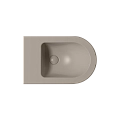 Биде подвесное GSI PURA серый беж матовый (8865105) Биде подвесное GSI PURA серый беж матовый (8865105)