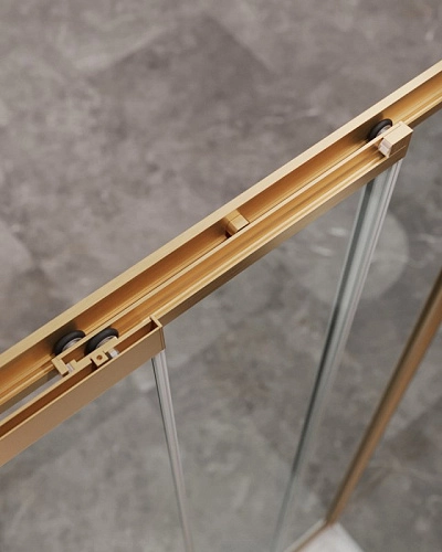 Душевой уголок CEZARES MOLVENO-AHF-31-100/90-C-BORO-IV цвет профиля брашированное золото стекло прозрачное 1000x900 мм Душевой уголок CEZARES MOLVENO-AHF-31-100/90-C-BORO-IV цвет профиля брашированное золото стекло прозрачное 1000x900 мм