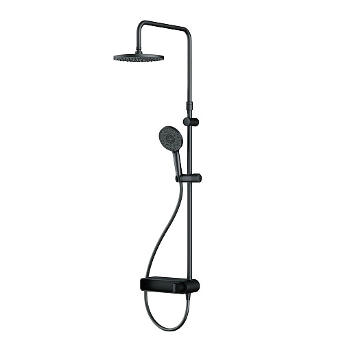 Душевая система AM.PM X-Joy F0785A622 верхний душ 220мм, черный Душевая система AM.PM X-Joy F0785A622 верхний душ 220мм, черный