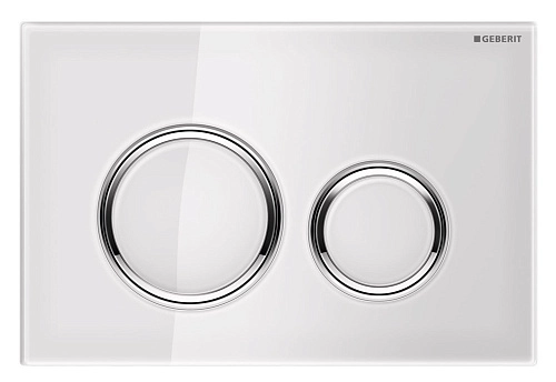 Клавиша смыва Geberit 115.884.SI.1 Sigma21белый, глянцевый хром Клавиша смыва Geberit 115.884.SI.1 Sigma21белый, глянцевый хром