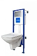 Комплект унитаз с инсталляцией Cersanit CARINA NEW CLEAN ON (S-SET-CARC/LPRO/S-DL/Cm-w) Комплект унитаз с инсталляцией Cersanit CARINA NEW CLEAN ON (S-SET-CARC/LPRO/S-DL/Cm-w)