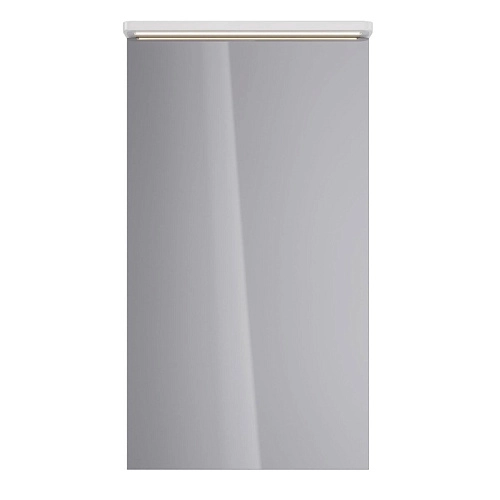 Зеркальный шкаф Lemark ZENON 45х80 см петли слева, с козырьком-подсветкой, с розеткой, белый LM45ZS-Z Зеркальный шкаф Lemark ZENON 45х80 см петли слева, с козырьком-подсветкой, с розеткой, белый LM45ZS-Z