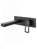Смеситель для раковины Wonzon &amp; Woghand встраиваемый, черный матовый (WW-88869010-MB)