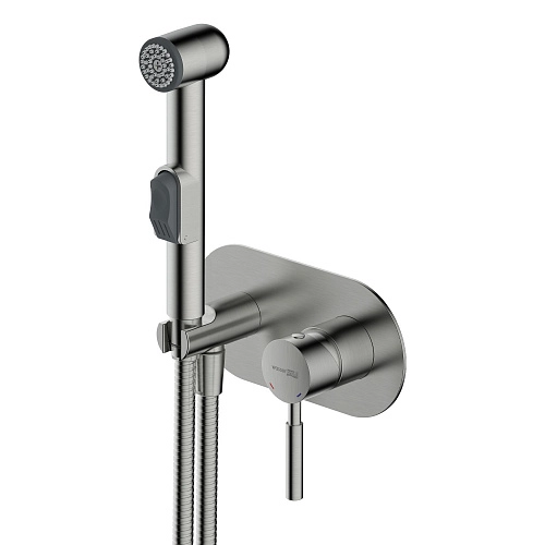Гигиенический душ WasserKRAFT Wern 4238 никель Гигиенический душ WasserKRAFT Wern 4238 никель