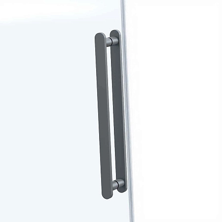 Душевая дверь Vincea Como Soft VDS-1CS110CLGM, 1100, вороненая сталь, стекло прозрачное