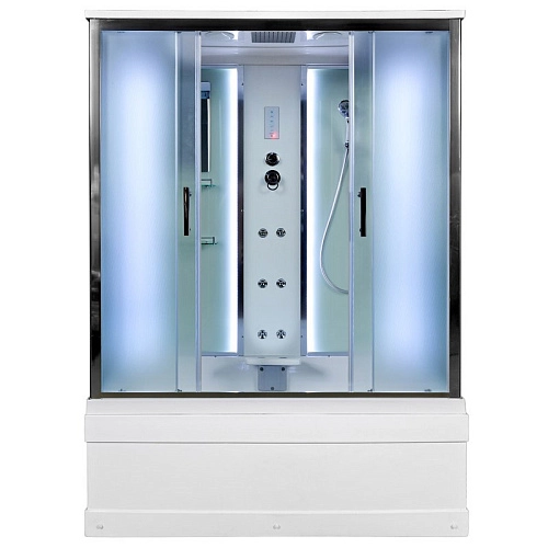 Душевая кабина Dto EM4515 LED (EM4515LED) 150x85 см Душевая кабина Dto EM4515 LED (EM4515LED) 150x85 см