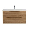 Тумба под раковину BelBagno MARINO-CER-N-800-2C-SO-WO-P подвесная Тумба под раковину BelBagno MARINO-CER-N-800-2C-SO-WO-P подвесная