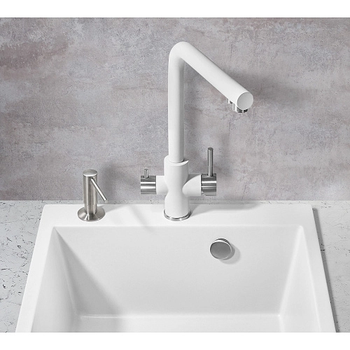 Смеситель для кухни Milacio Ultra ( MCU.553.WH ) белый Смеситель для кухни Milacio Ultra ( MCU.553.WH ) белый