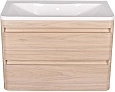 Тумба под раковину Style Line Атлантика 80, Люкс ясень перламутр, PLUS ЛС-00000684 Тумба под раковину Style Line Атлантика 80, Люкс ясень перламутр, PLUS ЛС-00000684