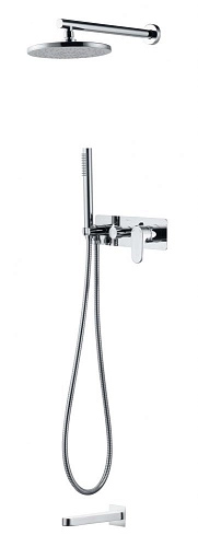 Душевая система Boheme Spectre 454-2-CR скрытого монтажа металл Душевая система Boheme Spectre 454-2-CR скрытого монтажа металл