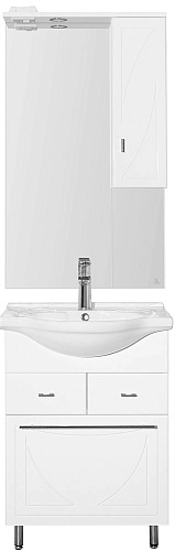 Тумба под раковину Style Line Лана 60 (2 ящ.) КОРЗИНА СС-00002253 Тумба под раковину Style Line Лана 60 (2 ящ.) КОРЗИНА СС-00002253