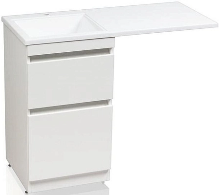 Тумба под раковину Style Line Даллас 110, Люкс белая, PLUS СС-00000438 Тумба под раковину Style Line Даллас 110, Люкс белая, PLUS СС-00000438