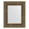 Зеркало в багетной раме Evoform Definite BY 3032 49 x 59 см, вензель серебряный
