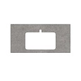 Столешница Kerama Marazzi Фондамента 100, серое PL2.DL500900R\100 Столешница Kerama Marazzi Фондамента 100, серое PL2.DL500900R\100