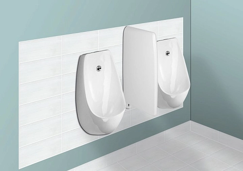 Писсуар Jika Domino с ИК сенсорным датчиком на батарейке 8.4110.1.000.488.1 Писсуар Jika Domino с ИК сенсорным датчиком на батарейке 8.4110.1.000.488.1