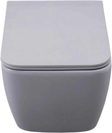 Унитаз подвесной Allen Brau Liberty 4.33007.AN с крышкой, антрацит