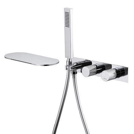 Смеситель для ванны ABBER Rund AF8731 скрытого монтажа, хром