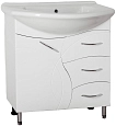 Тумба под раковину Style Line Амелия 75 (3 ящ.) ЛС-00000010 Тумба под раковину Style Line Амелия 75 (3 ящ.) ЛС-00000010