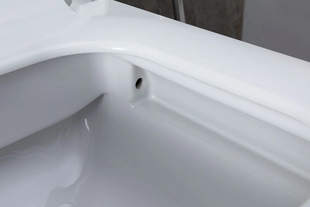 Унитаз подвесной Allen Brau Infinity 4.21011.20 с крышкой, белый глянец