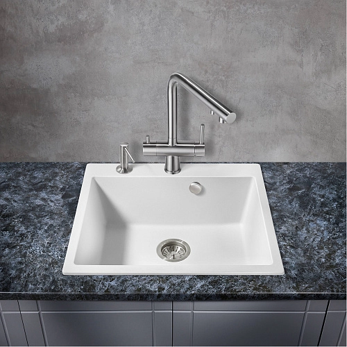 Смеситель для кухни Milacio Ultra 559 (MCU.559.SS) под фильтр, нержавеющая сталь Смеситель для кухни Milacio Ultra 559 (MCU.559.SS) под фильтр, нержавеющая сталь