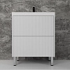 Тумба под раковину Style Line Стокгольм 70, Classic 70 белый рифленый софт, PUSH напольная ЛС-00002334 Тумба под раковину Style Line Стокгольм 70, Classic 70 белый рифленый софт, PUSH напольная ЛС-00002334