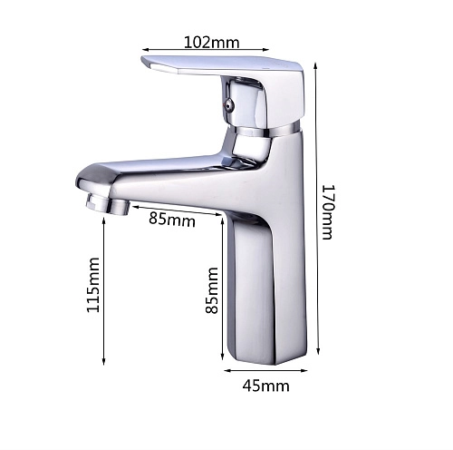 Смеситель для раковины River LUX R016 10000003198 Смеситель для раковины River LUX R016 10000003198