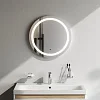Зеркало AM.PM X-Joy M85AMOX0501WG с контурной LED-подсветкой, ИК- сенсором, круглое, 50 см