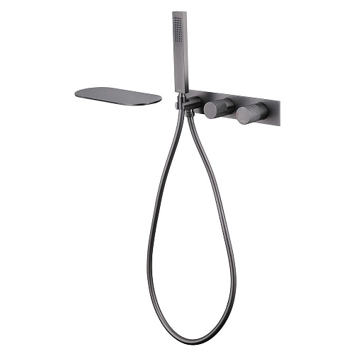 Смеситель для ванны ABBER Rund AF8731NG скрытого монтажа, никель Смеситель для ванны ABBER Rund AF8731NG скрытого монтажа, никель