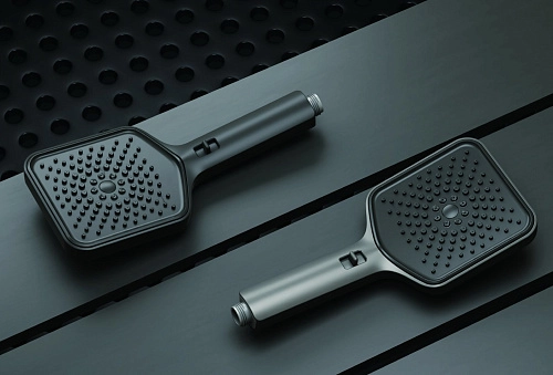 Душевая система Kaiser Sano с термостатом, скрытого монтажа черный матовый 08477-9 Душевая система Kaiser Sano с термостатом, скрытого монтажа черный матовый 08477-9