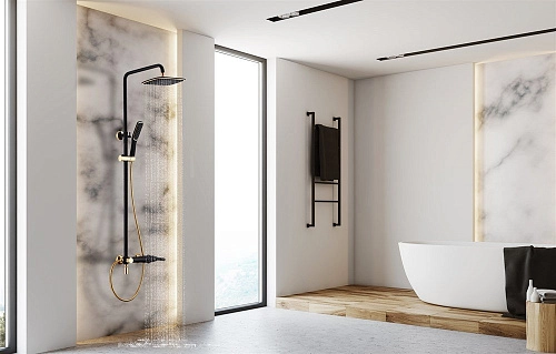 Душевая система Lemark Swan (LM5462BG) Душевая система Lemark Swan (LM5462BG)