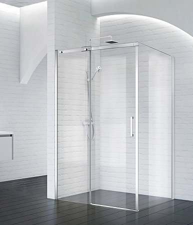 Душевой уголок BelBagno ACQUA-AH-1-150/80-C-Cr 1500x800 мм