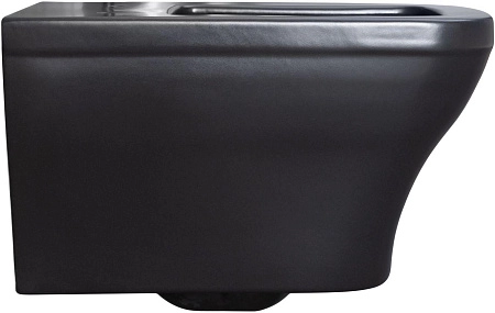 Унитаз подвесной Allen Brau Infinity 4.21011.31 с крышкой, черный матовый