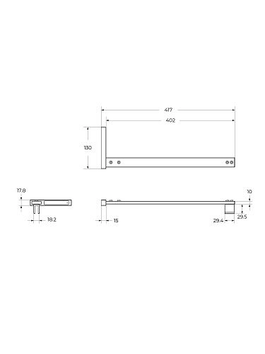 Душевая перегородка BelBagno UNO-L-1-TB-110-C-GM 110 см, профиль оружейная сталь, стекло прозрачное Душевая перегородка BelBagno UNO-L-1-TB-110-C-GM 110 см, профиль оружейная сталь, стекло прозрачное