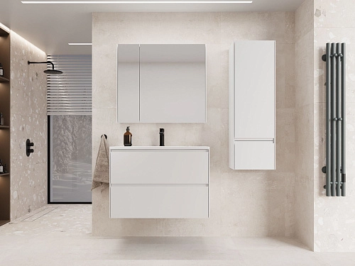 Шкаф-пенал Style Line ЛИМА 36 ЛС-00002346 подвесной белый Шкаф-пенал Style Line ЛИМА 36 ЛС-00002346 подвесной белый