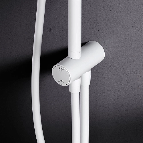 Душевая система AM.PM Gem F0790033 верхний душ d220 мм, штанга 1030-1460 мм Душевая система AM.PM Gem F0790033 верхний душ d220 мм, штанга 1030-1460 мм