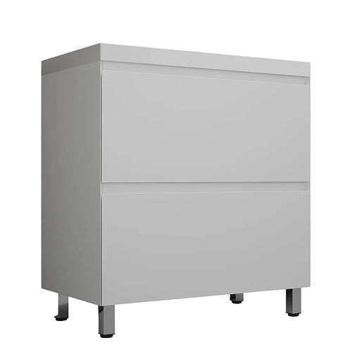 Тумба под раковину Style Line Манхэттен 80 см ЛС-00002371 напольная, белый матовый Тумба под раковину Style Line Манхэттен 80 см ЛС-00002371 напольная, белый матовый