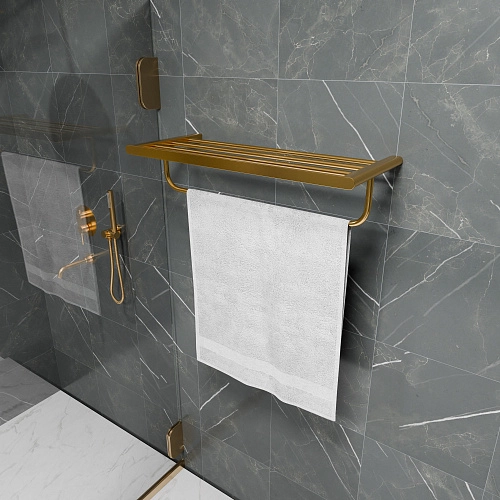 Полотенцедержатель Milacio Ultra (MCU.965.GD) настенная золото Полотенцедержатель Milacio Ultra (MCU.965.GD) настенная золото