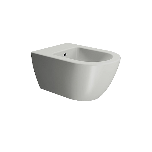 Биде подвесное GSI PURA серый матовый (8865117) Биде подвесное GSI PURA серый матовый (8865117)
