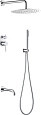 Душевая система Boheme Uno 464-2-CR скрытого монтажа, хром Душевая система Boheme Uno 464-2-CR скрытого монтажа, хром