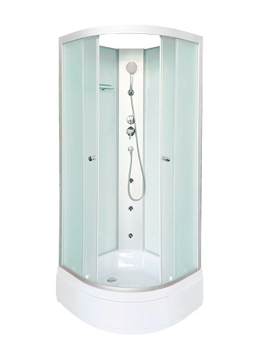 Душевая кабина Dto LM909 (LM909GM+EL) 90x90 см с гидромассажем и электрикой Душевая кабина Dto LM909 (LM909GM+EL) 90x90 см с гидромассажем и электрикой