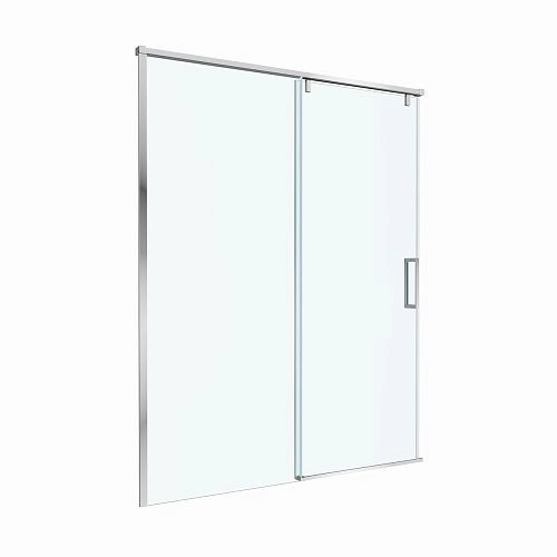 Душевая дверь BelBagno SOFT_CLOSE-1-BF-1-160-C-Cr 160 см, профиль хром, стекло прозрачное Душевая дверь BelBagno SOFT_CLOSE-1-BF-1-160-C-Cr 160 см, профиль хром, стекло прозрачное