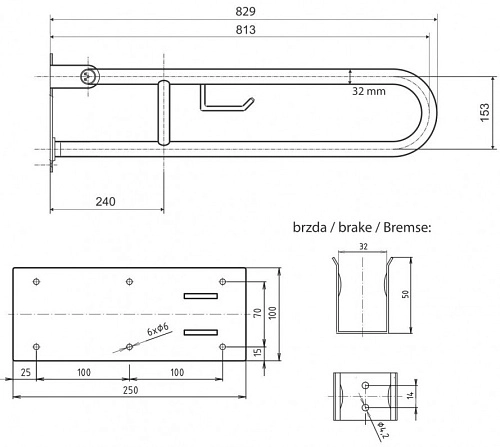 Поручень Bemeta HELP program 301102281 Поручень Bemeta HELP program 301102281