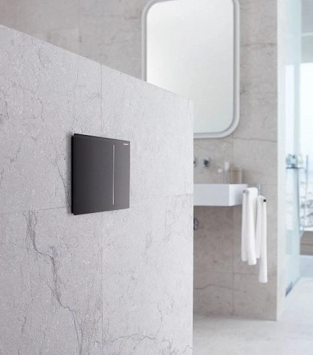 Клавиша смыва Geberit 115.635.SI.1 Sigma70 стекло, цвет белый Клавиша смыва Geberit 115.635.SI.1 Sigma70 стекло, цвет белый