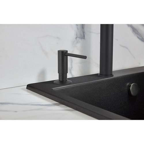 Дозатор жидкого мыла Milacio Ultra (MC.931.AN) антрацит Дозатор жидкого мыла Milacio Ultra (MC.931.AN) антрацит