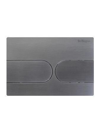 Клавиша смыва BelBagno BB-11-GM оружейная сталь